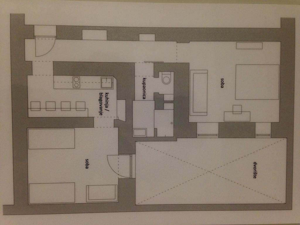 Smart Apartment Загреб Стая снимка